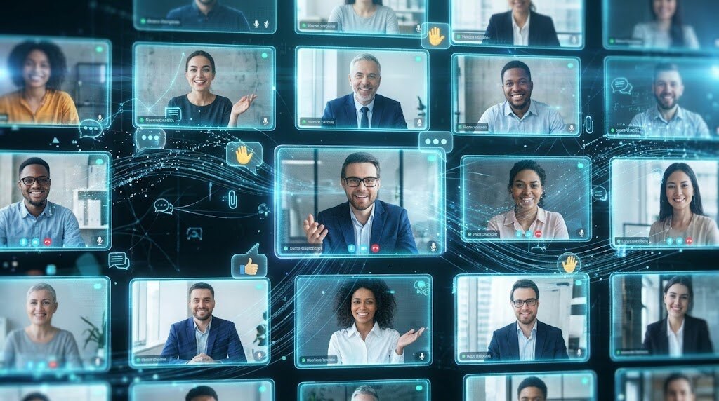 Team collaboration, chat and video meetings software